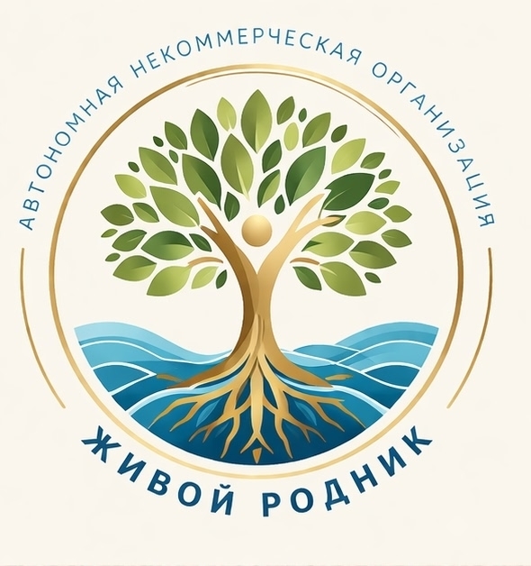 АНО «Живой родник» — логотип
